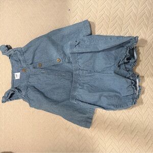 Carter's Blue Denim Romper Casual Style